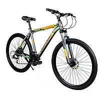 Спортивный велосипед Unicorn - Viper на 29" колесах и алюминиевой раме 21 Черно-оранжевый
