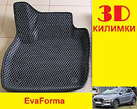 3D коврики EvaForma на Hyundai Kona '17-23 OS, 3D коврики EVA