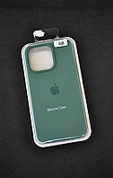 Чехол для телефона iPhone 15Pro Silicone Case original FULL №68 viridian (4you)
