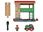 🚗 Депо зі стрілкою для дерев'яної залізниці Playtive, фото 3