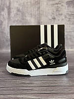 Кроссовки Adidas FORUM MID, Мужские черно белые кроссовки adidas Форум, Adidas Forum Hi Crafted