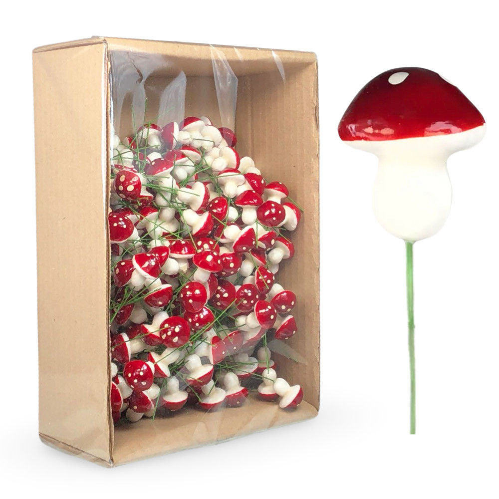 Гриби стікери (3 см, 250 шт) HT 12A020, фото 1