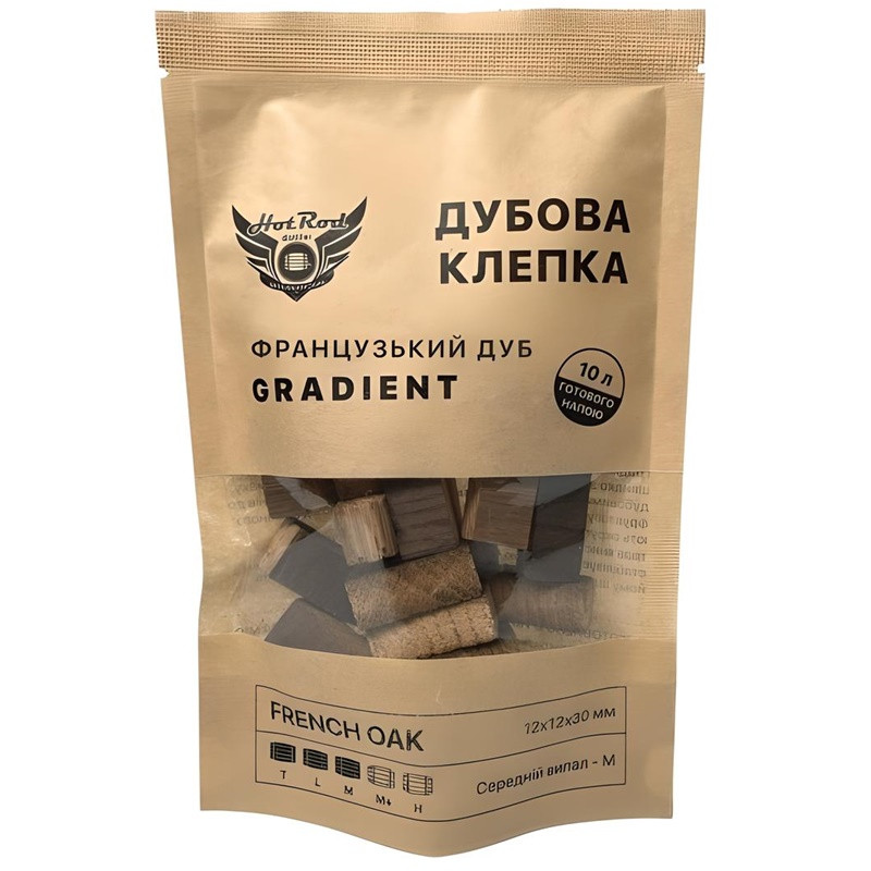 Клепка дубова Gradient M на 10 л