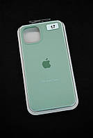 Чохол для телефону iPhone 15 Silicone Case original FULL №17 spring mint (4you)