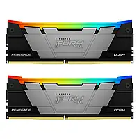 ОЗП Kingston DDR4 32GB KIT (16GBx2) 3600 FURY Renegade RGB