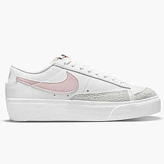 Nike Blazer Low Platform White Pink Glaze