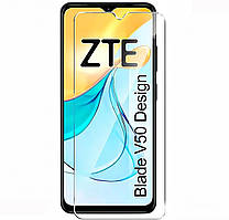 Захисне скло CHYI для ZTE Blade V50 Design повна проклейка прозоре (без рамки)