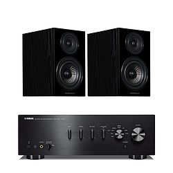 Hi-Fi комплект Wharfedale Diamond 12.1 + Yamaha A-S201 II