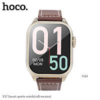 Smart Watch Hoco Y17 Smart sports watch (call version) gold