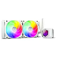 Система жидкостного охлаждения SilverStone Perma Frost Premium PF240W-ARGB-V2, LGA 1700, 2066, 2011,