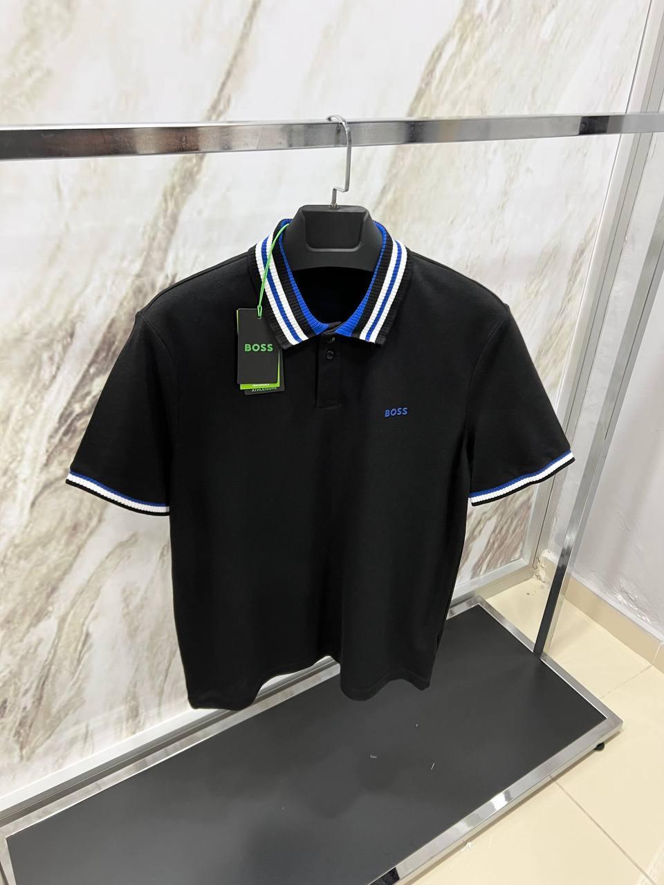 Чоловіча футболка поло HUGO Boss CK7599 чорна