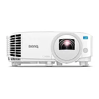 Проектор BENQ LW500ST, LED, короткофокусний, DLP, WXGA, 2000Lm, 20000:1, HDMI, білий