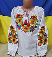 Рубашка вышиванка для девочек (152-170) купить оптом от склада 7 км Одесса
