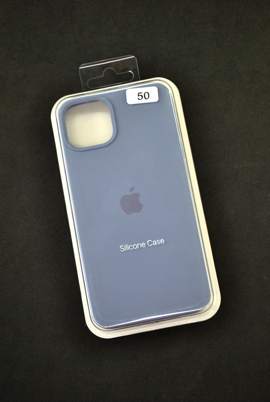 Чохол для телефону iPhone 14Pro Silicone Case original FULL №50 charcoal grey (4you)