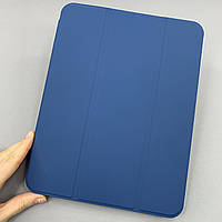 Чехол-книга для Apple iPad 10 10.9 2022 с отделом для стилуса на планшет айпад 10 10.9 2022 темно-синяя o3h