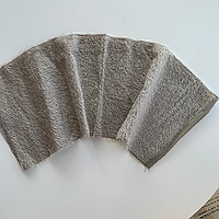 Тедди мех. Мохер прорідженний, антік. Колір світлий беж, основа світлий беж. Германия.