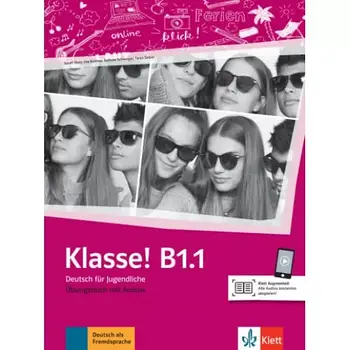 Книга Klasse! B1.1 Übungsbuch mit Audio