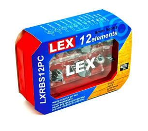 Набір фрез LEX LXRBS12PC — 12 шт., фото 1
