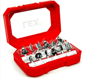 Набір фрез LEX LXRBS12PC — 12 шт., фото 3