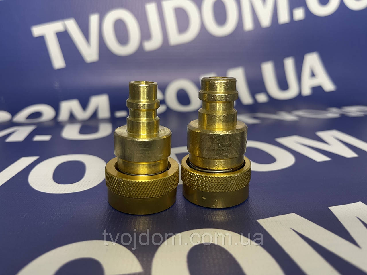 Перехідники для підключення муфт для R134a на автомобілі з R1234yf (латунь)