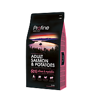 Profine Adult Salmon & Potatoes 3 кг сухой корм для собак Профайн (122689-23) LV