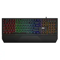 Клавиатура AOC GK200 Gaming RGB радужная подсветка USB