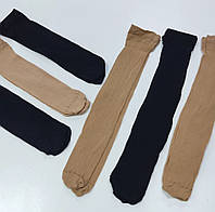 Носки женские капроновые 50ден в рубчик "Сабина"