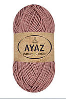 Купити пряжу Ayaz Natural Cotton 90% акрил10% хлопок 200 метров