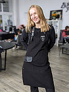 Фартух з логотипом до 10 см Jackson Canvas Чорний | Вишивка, фото 2