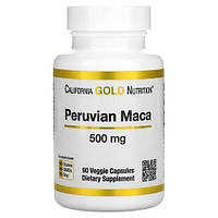 California Gold Nutrition Peruvian Maca 500 mg 90 рослинних капсул CGN-00949 SP