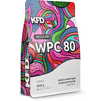 KFD REGULAR WPC 80 (instant) 3000 грам, Білий шоколад - Малина 2015 SP