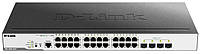 Комутатор D-Link DGS-3000-28LP 24xGE PoE, 4xSFP, 193Вт, L2