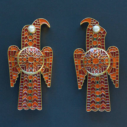 Фібула у формі орла, Остготи 5-6 століття., фото 1