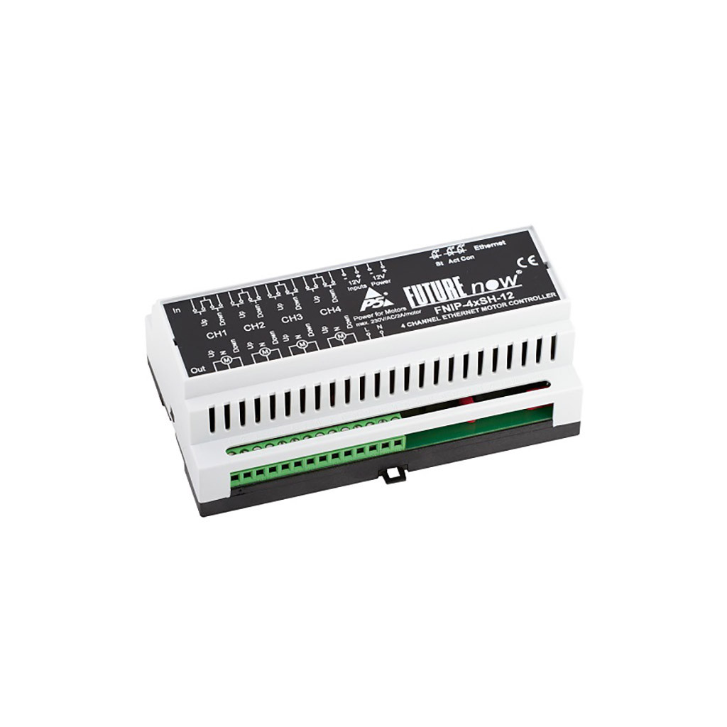 Контролер FNIP-4xSH 4-канальний Ethernet-контролер віконних жалюзі (art.239262)