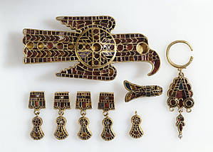 Фібула у формі орла, Остготи 5-6 століття., фото 4