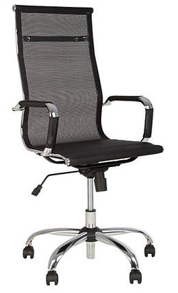 Крісло SLIM HB NET Tilt CHR68 ТМ Новий Стиль, фото 1