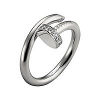 Срібне кільце цвяха