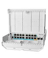 Комутатор MikroTik Cloud Router Switch netPower 15FR CRS318-1FI-15FR-2S-OUT