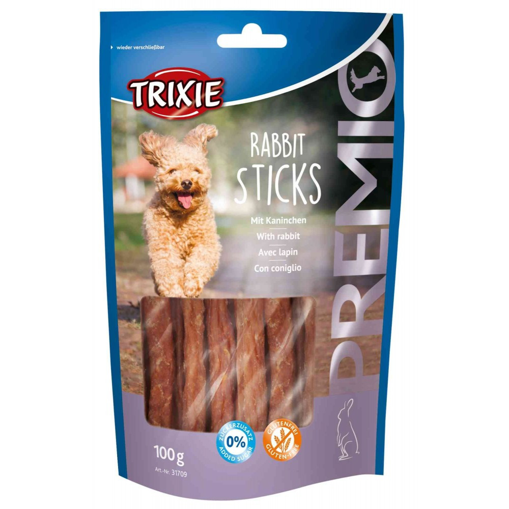 Ласощі для собак стіки з кроликом Trixie PREMIO Rabbit Sticks 100 г