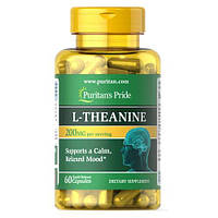 Puritan's Pride L-Theanine 200 mg 60 капс 12880 SP