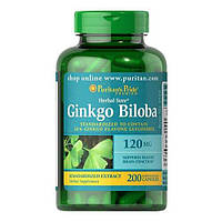 Puritan's Pride Ginkgo Biloba 120 mg 200 капс 04543 SP
