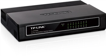 Комутатор TP-LINK TL-SF1016D 16xFE, Некерований