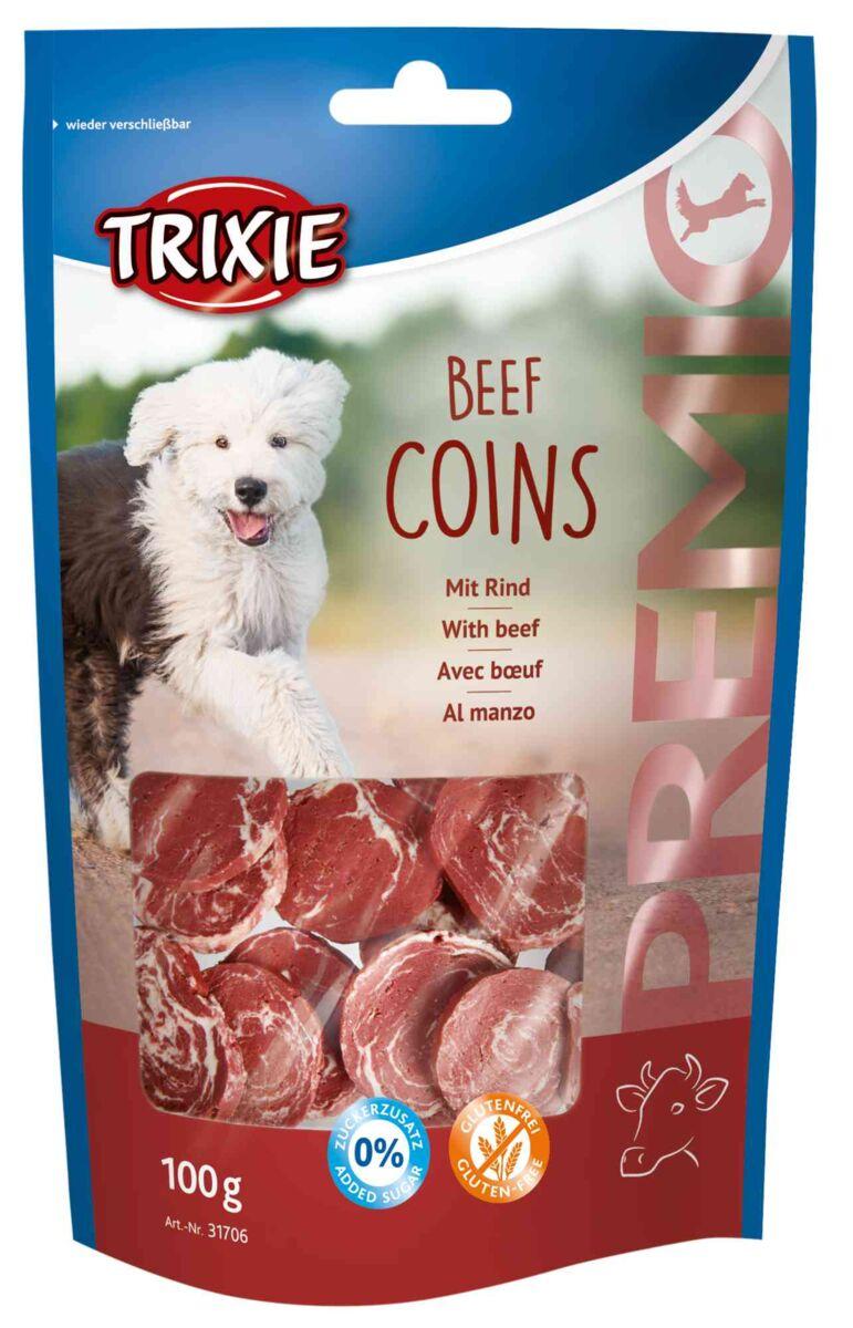 Ласощі для собак з яловичиною Trixie PREMIO Beef Coins 100 г