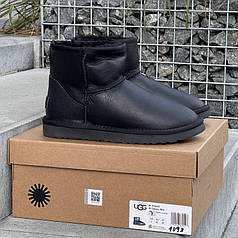 Ugg Classic Mini Black Full Leather