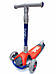 Дитячий складаний самокат від 1,5 років, світні колеса, фото 2