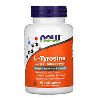 NOW Tyrosine 750 mg 90 капсул NOW-0165 SP