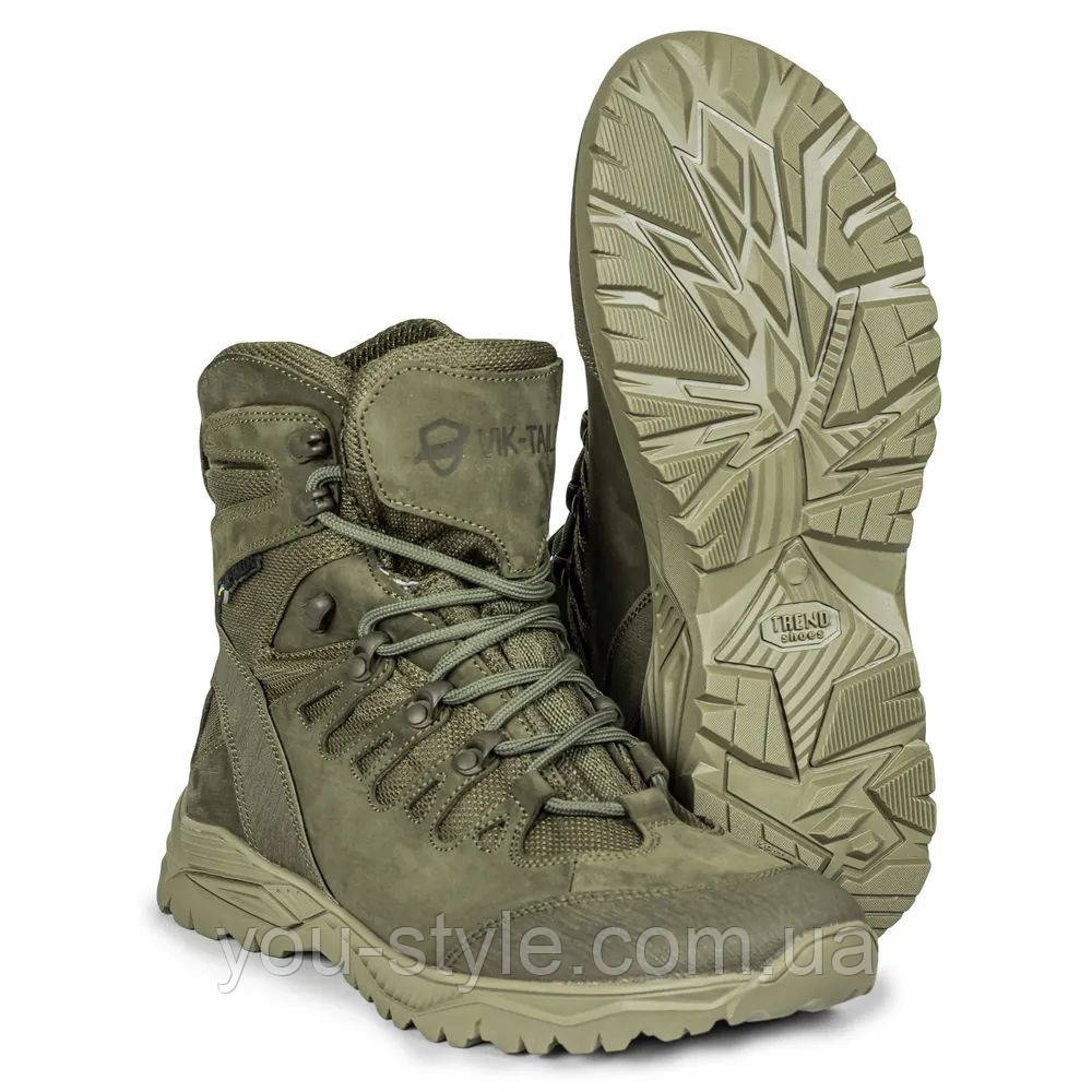 Черевики демісезонні з мембраною Gore-tex до -15  олива