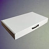 Самозбірна біла коробка КС з ручкою 540*380*55 мм, фото 2