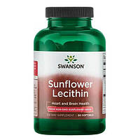 Swanson Sunflower Lecithin 1200 мг 90 капсул 1702 SP
