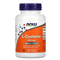 NOW L-Cysteine 500 мг 100 табл 1466 SP